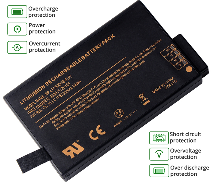 Getac BP-PL2900/33-01PI battery