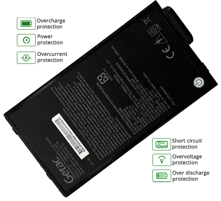 Getac 242918000002 battery