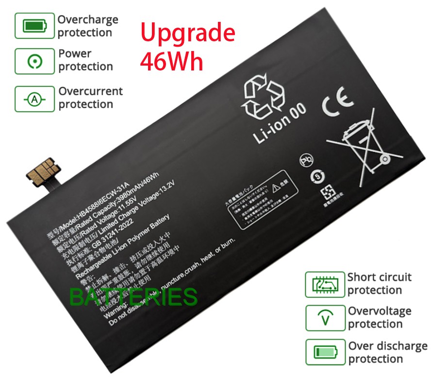 HUAWEI MATEBOOK E 2022 DRC-W56 battery