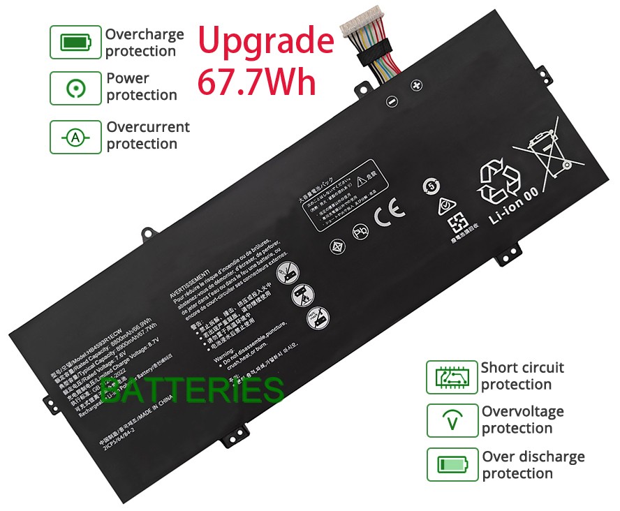 HUAWEI MAGICBOOK battery