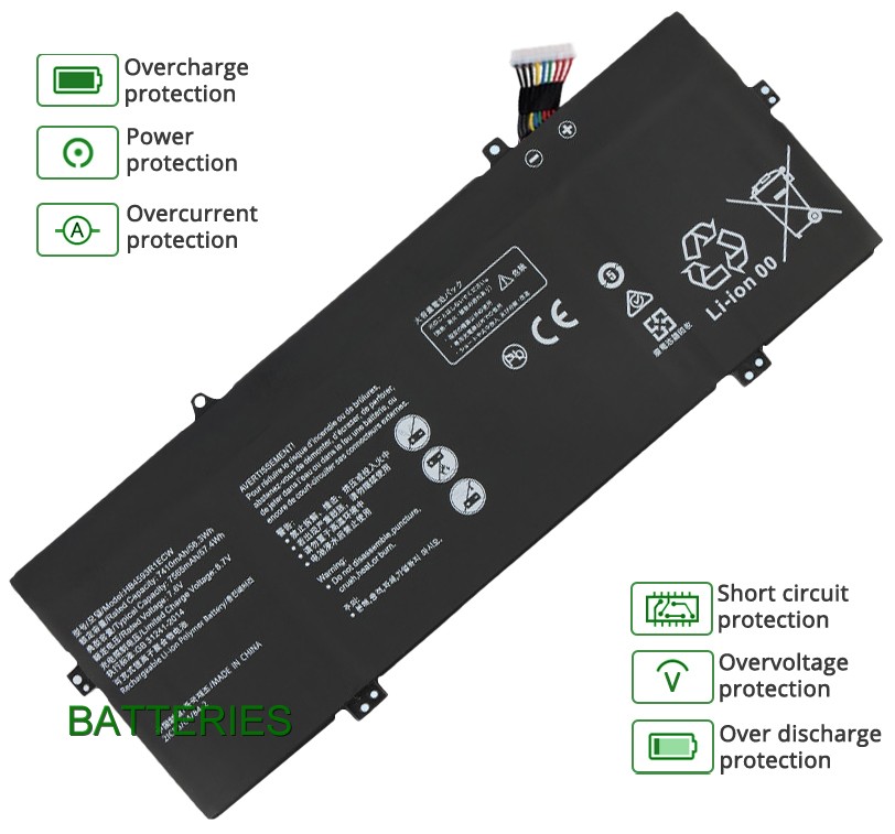 HUAWEI MAGICBOOK battery