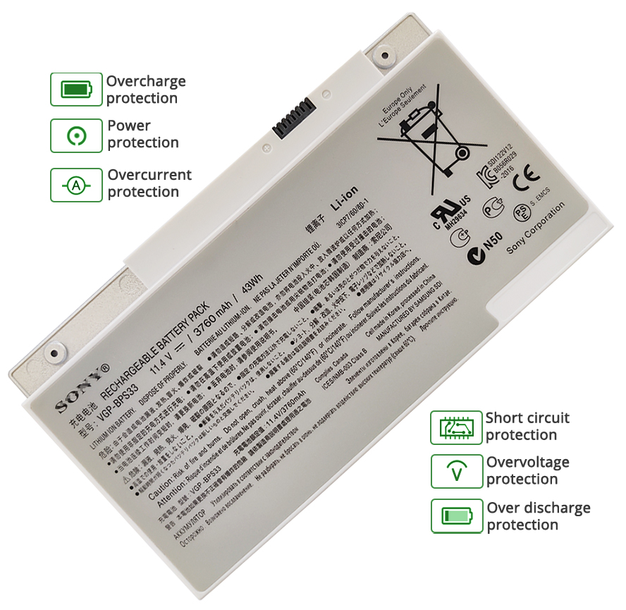 Sony VAIO SVT15115CXS battery