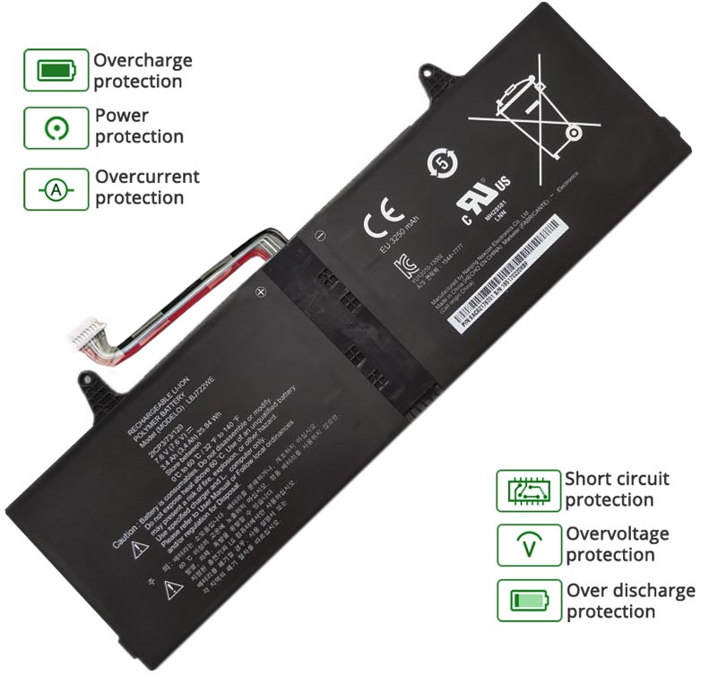 LG LBJ722WE battery